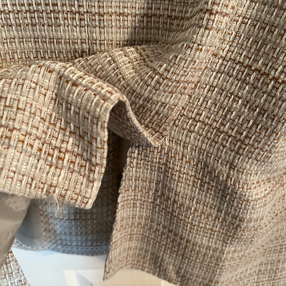 Democracy Birch Multi Long ButtonCuff Angled Pocket Single Breasted Blazer NWOT - Picture 7 of 14